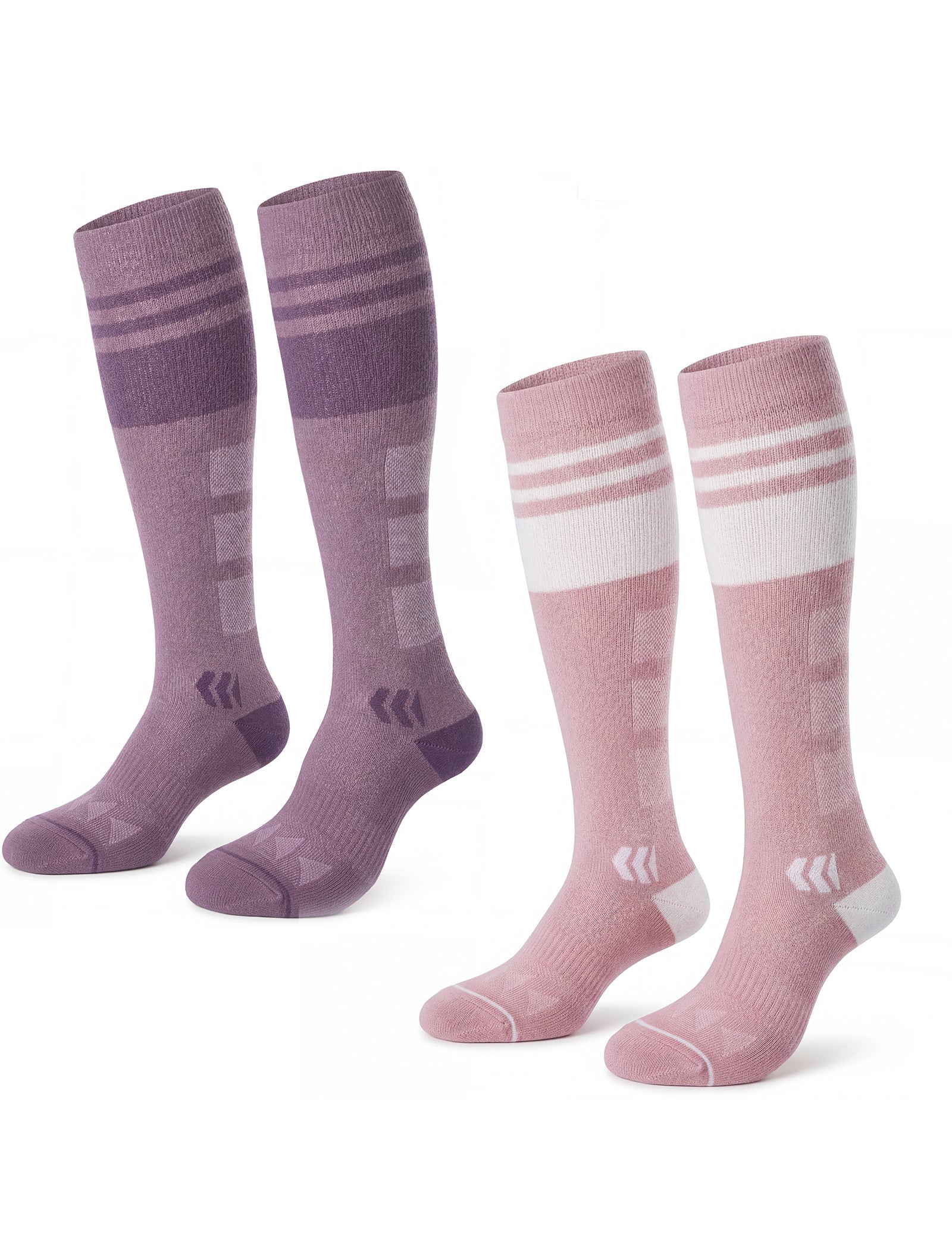 Momcozy Wide Calf Compression Socks 20-30mmHg for Sports 2 Pairs S9H7